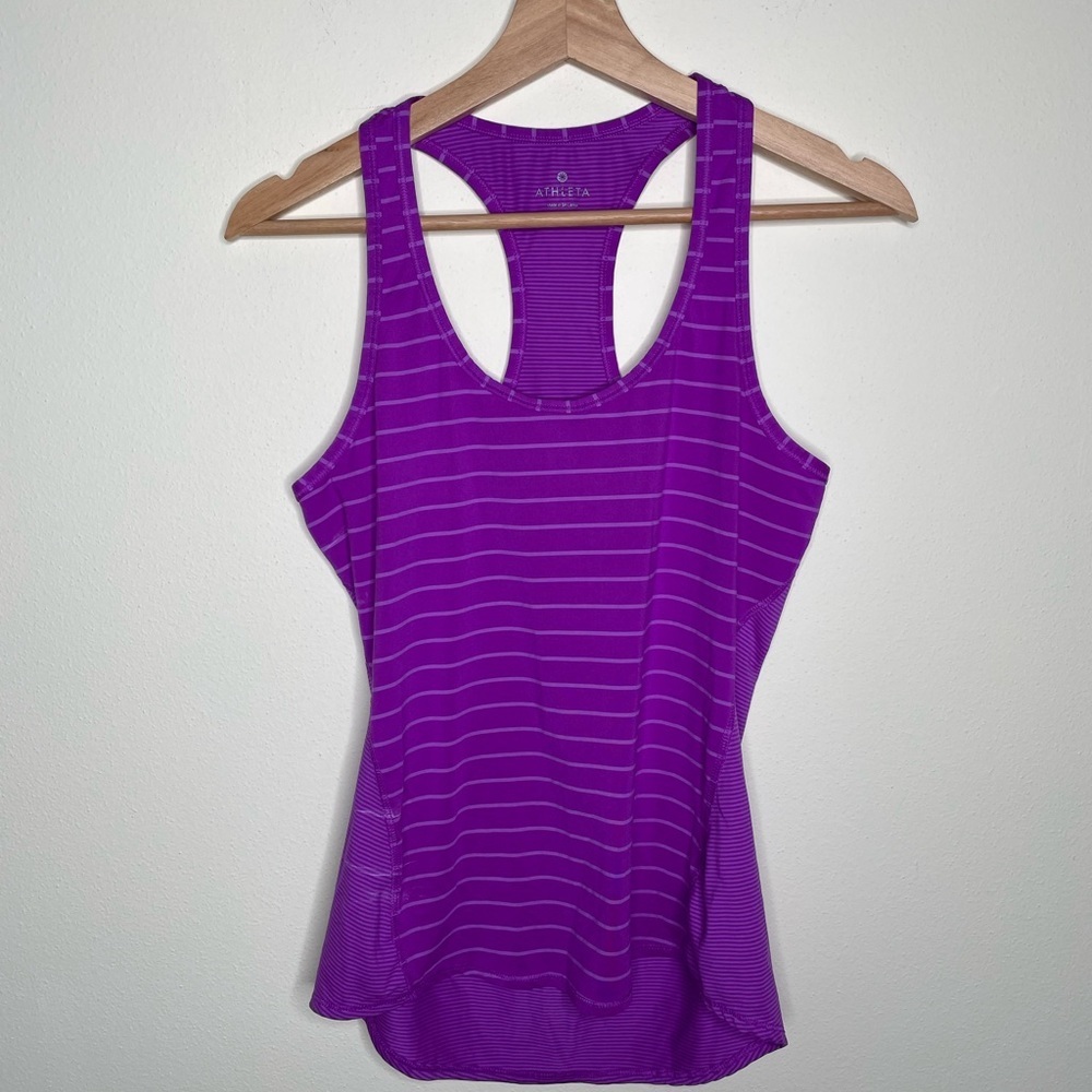 Athleta Chi Tank Striped xs